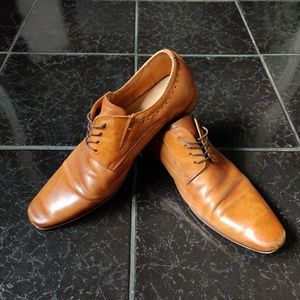 Brown Leather Aldo Shoes - Size 12